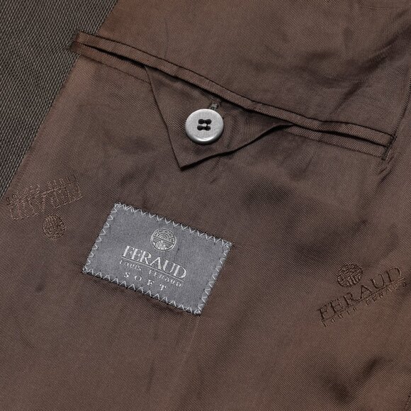 Louis Féraud (France) 90s, Sharkskin Wool, German Licensing, Post-Couture - Picture 3 of 12